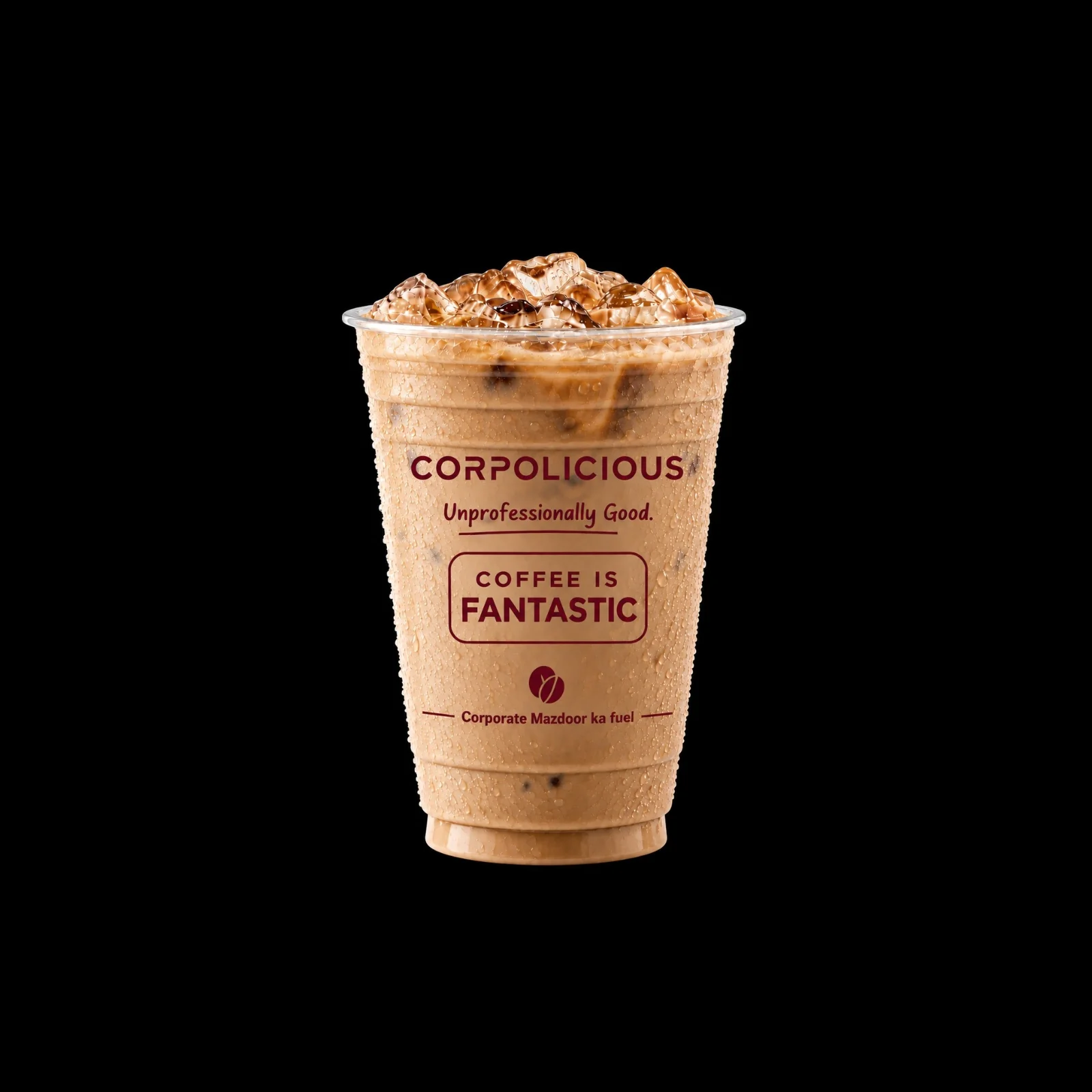 Corporate Mazdoor Iced Latte
